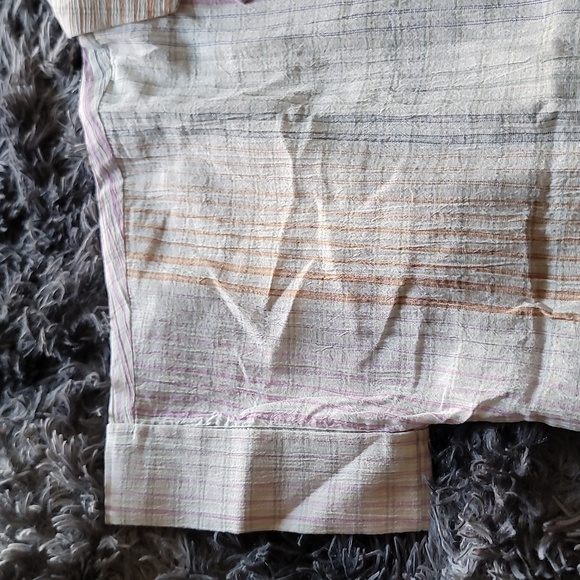 Madewell Lakeline Popover Shirt in Ombré Rainbow Plaid - Picture 9 of 11